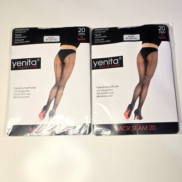 Silky Sheer Pantyhose Bundle - 2 Pack - Picture 1 of 3